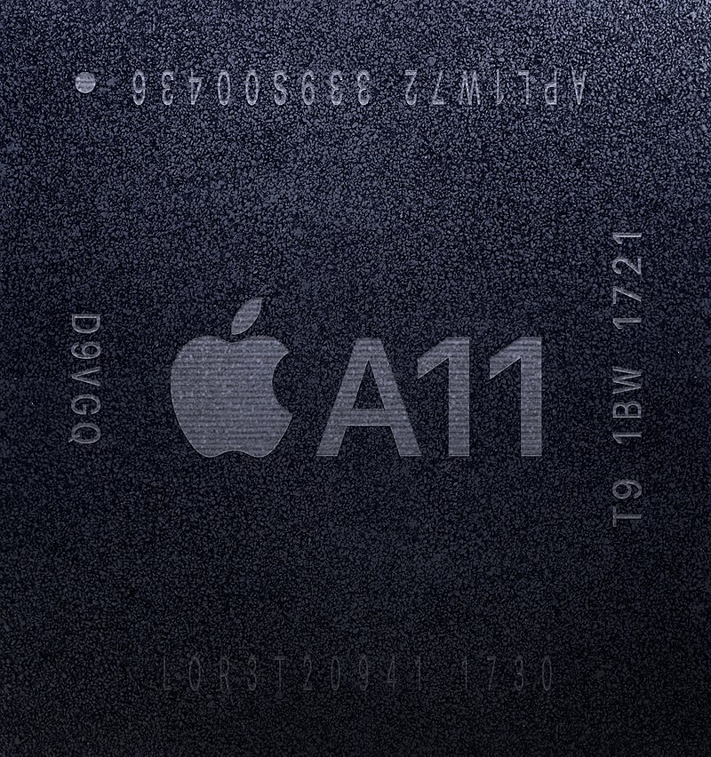 Apple's A11 Bionic SoC is actually a PoP because it includes a vertically-stacked RAM die.